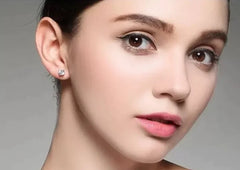 Elegant Four-Prong Silver Studs