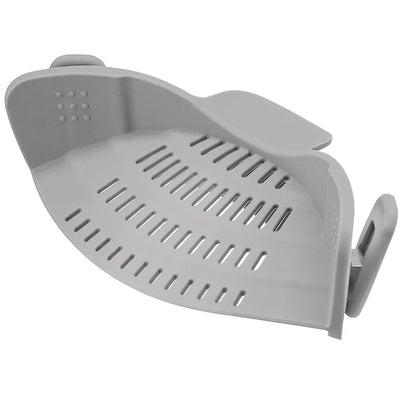 Easy-Drain Silicone Pot Strainer